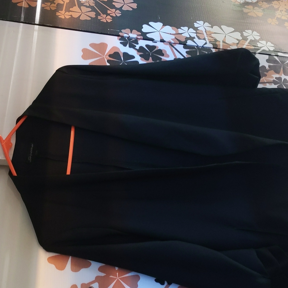 Black blazer half sleeve L
